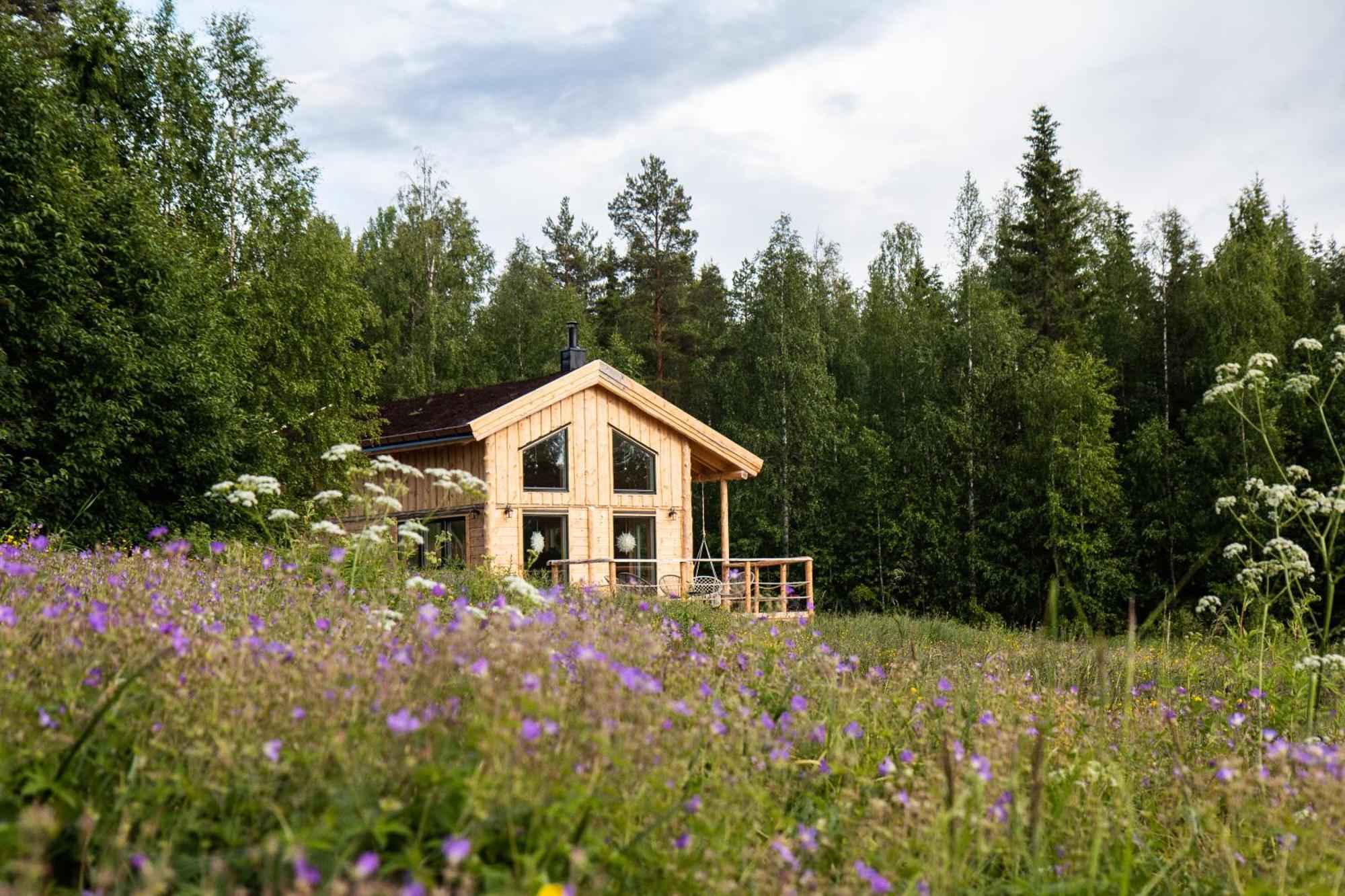 Blueberry Lodge 5 Personnes Mjolan Esterno foto